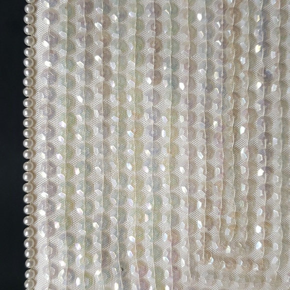 Vintage Made in Japan Sequined and Beaded Evening Bag/Clutch - Picture 10 of 10